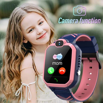GPS Lapsed Smart Watch Horloge Kinderen Aega, Asuvad Lapsed SIM-Kaardi Kõned, Milles Laps, Seif Ala Push Äratus, Et Vanemad