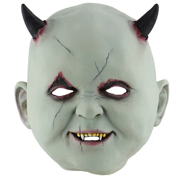 Halloween Zombie Cosplay Mask Lateksist Õudus Mask Kolju Vaimu Kapuuts Maskeraad Kaste Rekvisiidid