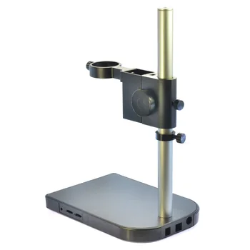 HAYEAR Mikroskoobi Käe Toele 40mm Suur Reguleeritav Stereo Digitaalse Mikroskoobi Objektiivi Tabel Seista Dual Ringi Omanik Tööstuse Lab