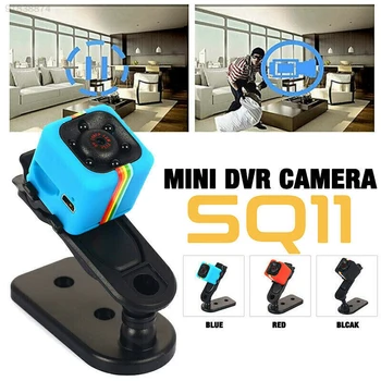 HD SQ11 480P/1080P Mini Kaamera Kaasaskantav Väike DVR Video Kaamera Öise Nägemise Saladus Keha Cam Sport Bike Mikro-Cam