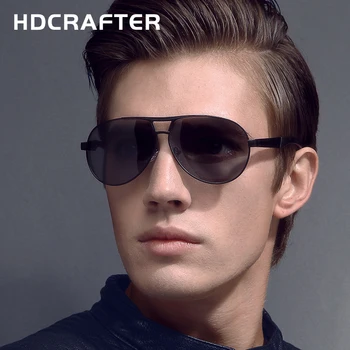 HDCRAFTER Mehed Polariseeritud Päikeseprillid Brändi Disainer Luksus Brändi Vintage päikeseprillid oculos de sol feminino masculino Mens Prillid