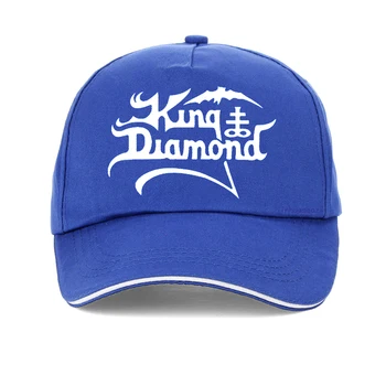 Hea Kvaliteediga kork moebränd Prindi Baseball cap King Diamond band müts rock, hip-hop Mehed naised reguleeritav snapback mütsid luu