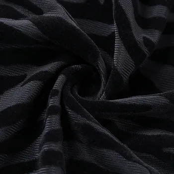 Heeatal Kõrge Kaelusega Naiste Pullover Bodysuit Mustad Triibud Graafiline T-Särgid, Naiste Riided, Seksikas Võrgusilma Pikk Varrukas Mantel Mujer Siiami