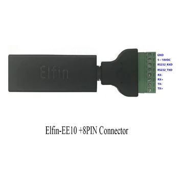 HF Kõrge Sõidavad Elfin-EE10 Serial Port Seadme Ühendamiseks Võrguga Modbus TPC IP Funktsioon, RS232, RJ45 Ethernet-Serial Server
