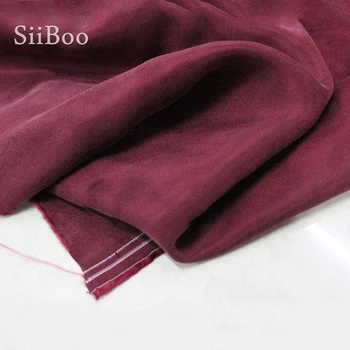 Hiina odavad fabrc mitut värvi tahke kaalutud vaskammoniaak liiva pesta võltsitud siidist kangast rõivad kleit telas stoffen SP5409