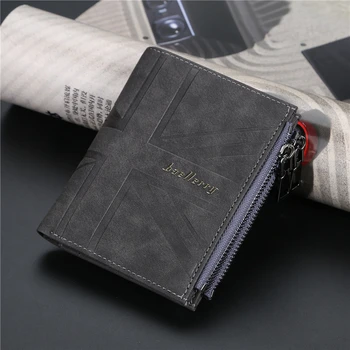 Hot Meeste Rahakott Korea Rahakott Luksus Lühike Taskud Double Zip Rahakotid Disainer Mündi Rahakott Kaardi Omanik Raha Kotis Kott
