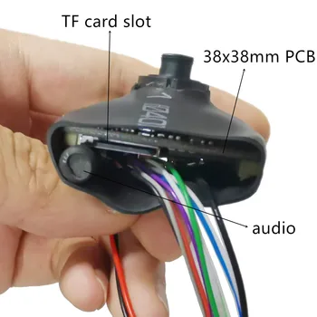 HQCAM IMX335 Stealth Väike Mini WIFI IP Kaamera sise-Wireless cctv Turvalisus Onvif P2P Kaugjuhtimispult TF Mälukaart,Live RTMP vabatahtlik