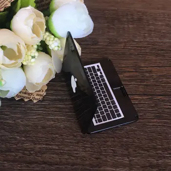 Hulgi-1:12 nukumaja kääbus Mini sülearvuti mööbel mänguasi sobib Uus laekuva Kingitus 2018