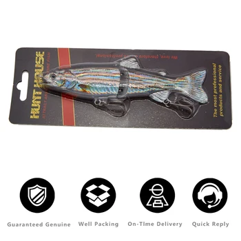 Hunthouse Muskie Myskinhajuinen kalapüügi haug meelitada laser 185mm 65g wobblers 2 Punktis Swimbait brändi Kalapüügi Lures Kunstlik Sööt