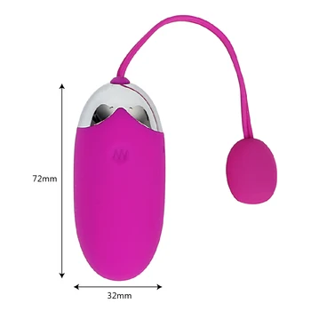 IKOKY Multispeed Vibraator USB Laetav Silikoon Juhtmeta Kaugjuhtimispult Seksi mänguasi, naised, naissoost Täiskasvanud Toote APP Bluetooth