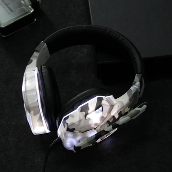 IKOLE Gaming Headset Kõrvaklappide Juhtmega Mängija Kõrvaklapid Super Bass Stereo Heli Micphine LED valgus Arvuti PC PS4 Gamer