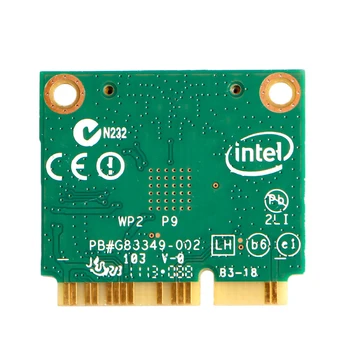 Intel 7260HMW ON Dual Band Wireless + Bluetooth 4.0 MINI PCI-E WLAN Kaart