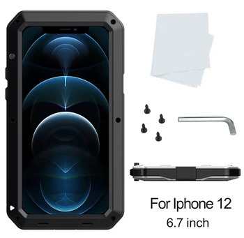 IPhone 12 11 Pro Mini Max 5 5S SE 6s pluss 8 7 6 Pluss Xr, Xs Max X SE 2020. aasta Täis karpi Kaitsva Põrutuskindel Kate