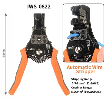 IWS-0822/HS-700B Automaatne Eemaldamine Tangid, traat strippar Multi-function elektrik juhtmed Lõikur multifunktsionaalne Tööriist