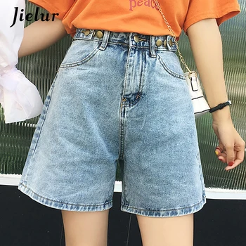 Jielur Lühikesed Teksad Naistele (Solid Color 2020. Aasta Suvel Uue Jean Femme Korea Stiilis Mood Feminino Pükste Kõrge Vöökoht Denim Lühikesed Püksid
