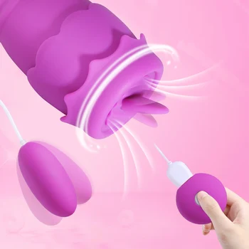 Jobu Vibraator Sex mänguasjad Naine Masturbator Keele Vibraator Suulise Kliitori Stimulaator Vagiina Tiss Erootilise sugu Mänguasjad Täiskasvanud
