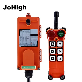 JoHigh 380v,220v,36v,24v F21-E1 6 Nupud Traadita Tõstuk kontroll-lüliti 1 saatja + 1 vastuvõtja