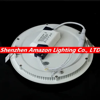 Juhitava LED Allvalgusti 3W 4W 6W 9W 12W 15W 25W Süvistatavad LED Lae Paneeli Valgus Hämardatav sise-kerge AC85-265V led lamp