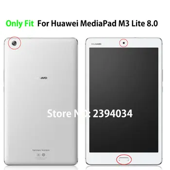 Juhul Huawei Mediapad M3 Lite 8.0 CPN-L09 CPN-W09 CPN-AL00 8