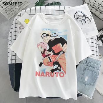 Kakashi Naruto Mood Jaapani Anime T-Särk Big Naljakas Cartoon Naiste T-särk Casual Cool Streetwear Tshirt Hip-Hop Top