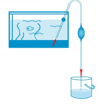 Kala tank sõnniku absorber vee vaheti kala sõnniku absorber vesi absorber väike mini pump käsitsi wc wc kilpkonn tank