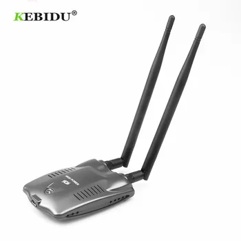 Kebidu RTL8192FU USB Traadita Võrgu Kaart Wifi Adapter Suure Võimsusega 3000mW Dual omni Antenn Wifi Dekooder