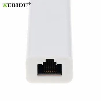 Kebidu USB-3.1 C-Tüüpi USB-C-Mitme 3-Port Hub-rj45 Ethernet Võrgu LAN-Adapter adaptador Kaabel Macbook ThinkPad Samsung
