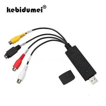 Kebidumei USB 2.0 HDMI-ühilduv usb-RCA adapter converter Audio-Video, PC Kaablid TV DVD VHS pildista seade