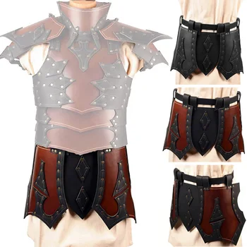 Keskaja Steampunk Vöö Viking Warrior Gladiaator Faulds Tassets Ranger Barbarid Jala Puusa Kaitse Vintage Norman Cosplay Armor