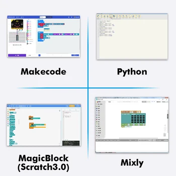 Keywish Uus:Natuke Diy Ühildub Micro:Natuke Elektroonilise Kit Toetada Makecode, Python. Nullist Programmi Starter Kit