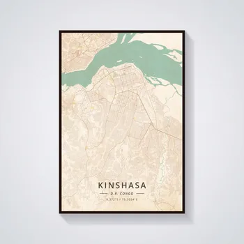 Kinshasa DR Congo Plakat