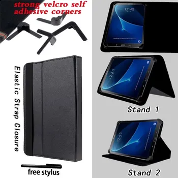 KK&LL Jaoks Huawei MediaPad T1 10 tollise Smart Nahast Tablett Folio Stand Kate nii + Vaba pliiats