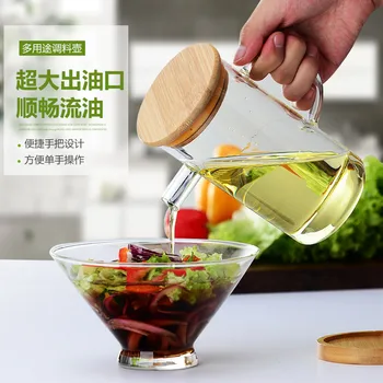 Klaas kvantitatiivne õli pudel, Jaapani lekkekindlad õli pudel, köök majapidamis-õli kastmega äädika pudel tank loominguline soja