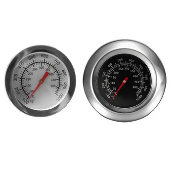 Kuum Bakeware Roostevabast Terasest BBQ Suitsetaja Pit Bimetallic termomeeter Temp Näidik koos Gage 500 Kraadi Cooking Tööriistad Uus