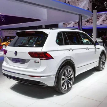 Kvaliteetsest ABS materjalist spoiler Volkswagen Tiguan L 2017 2018 aasta spoiler primer või valge või must spoiler jaoks Tiguan L