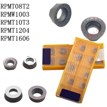 Kõrge kvaliteediga karbiid sisesta RPMT08T2 RPMT10T3/RPMT1204/RPMW1003/RPMT10T3MOE-JS EMR 5R-50-22 Näo End Mill Cutter Milling Tool