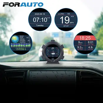 Kõrgus Off-road Seadme Suure Täpsusega Kompass Smart GPS-Kalle Arvesti Pakkuda Kalle Nurk Kiirus Seade 4x4 Auto Inclinometer