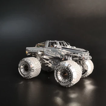 LAHE 3D Metall Mudeli Kokkupanek mosaiigi OFF-ROADER AUTO HK NANYUAN Laste kingitused DIY Täiskasvanutele mänguasjad, mis täielikult ehitatud