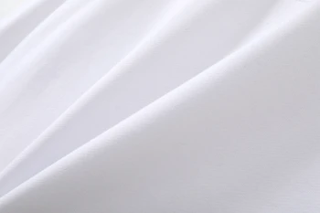 Lahti tüdrukute vabaaja puuvillast pusad 2020. aasta sügisel mood daamid elegantne valge pulloverid rull -, nais-pehme dressipluus armas naiste stiilne