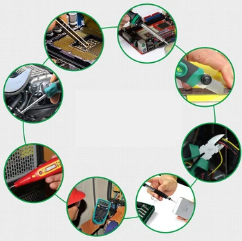 LAOA 53 tk Repair tool määrata, Elektrilised jootekolb 38 in 1 kruvikeeraja komplekt Kasuliku nuga, Tangid, Käepide tööriistade Remont