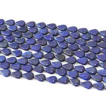 Lapis lazuli looduslikust kivist 13*18mm kõrge kvaliteediga vee tilk lahti helmed tegemise Ehted 15