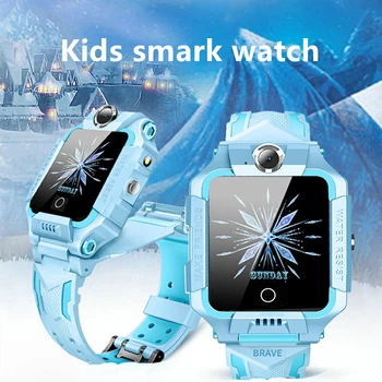 Lapsed 360 kraadi pöörata keha Smart watch T10 4G GPS, WIFI, Tracker SOS Videokõne Lastele Anti Kadunud Monitor