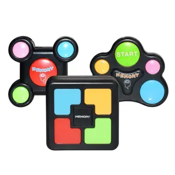 Laste Puzzle Mälu Mängu Konsoolile LED Valguse Heli Interaktiivne Mänguasi Koolitus Käsi Aju Kooskõlastamine