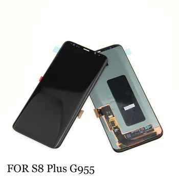 LCD SAMSUNG Galaxy S8 Ekraan S8 Pluss G950 G950F G955 G955F Puutetundlik Digitizer Assamblee vahendid