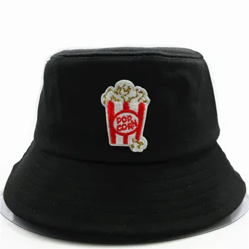 LDSLYJR Popkorni tikand puuvill Kopp Müts Kalamees Müts väljas reisi müts Päikese ühise Põllumajanduspoliitika Mütsid meeste ja Naiste 109