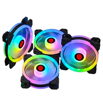 LED Case Fan 120mm Ventilaatorid Vaikne Varruka Bearing2pin Lauaarvuti Fänn Arvuti Jahutus Cooler CPU Jahutite, Radiaatorid