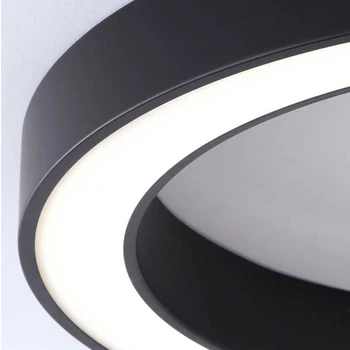 LED Kaasaegne Raud Akrüüli Ring 5cm Kõrgus DIY Lühter Valgustus Lamparas Decho Peatamise Valgusti Lampen Jaoks Fuajees Magamistuba