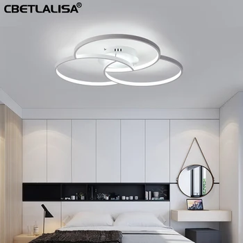 LED-LED-Lühter jaoks elutuba, magamistuba alumiinium lamp kaugjuhtimispuldi kiire shipping 50% allahindlus