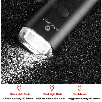 LED Light Kvaliteetne Taskulamp Jalgrattasõit Esitulede Esi-Kerge, Veekindel Alumiiniumist Kest Bike Kerge USB Laetav