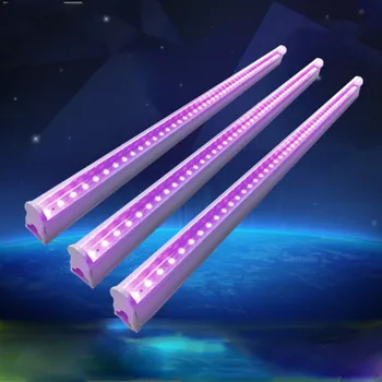 LED lilla valgus toru KTV baar etapp T5 toru LED-ultraviolett-fluorestsentsi agent avastamise UV-lilla valgus toru